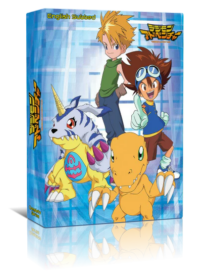 DIGIMON Complete Seasons 1 2 3 4 Subtitled DVD