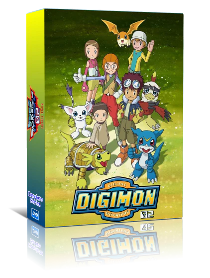 DIGIMON Complete Seasons 1 2 3 4 Subtitled DVD