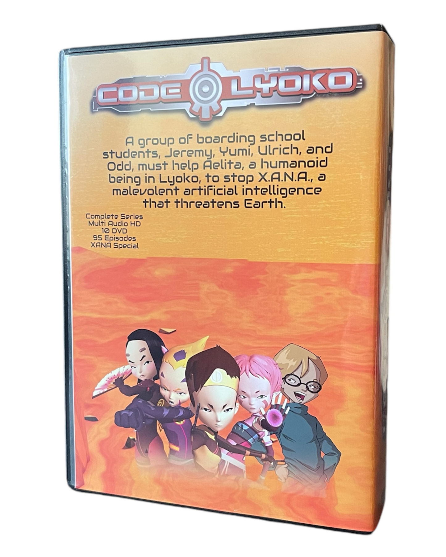 Code Lyoko Complete Series HD Multi Audio DVD