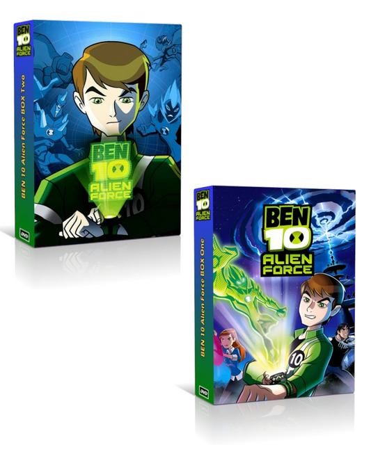 Ben 10 Alien Force Complete Series 1 2 3 4 5 7 8 9+4 Movies DVD