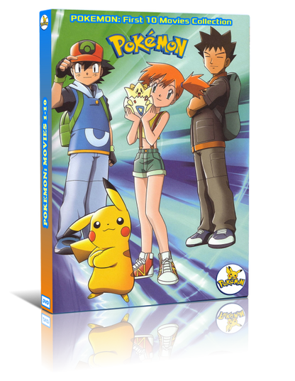 Pokemon Movies 01-10 Multi Audio English Dubbed DVD
