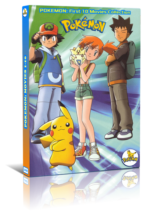 Pokemon Movies 01-10 Multi Audio English Dubbed DVD