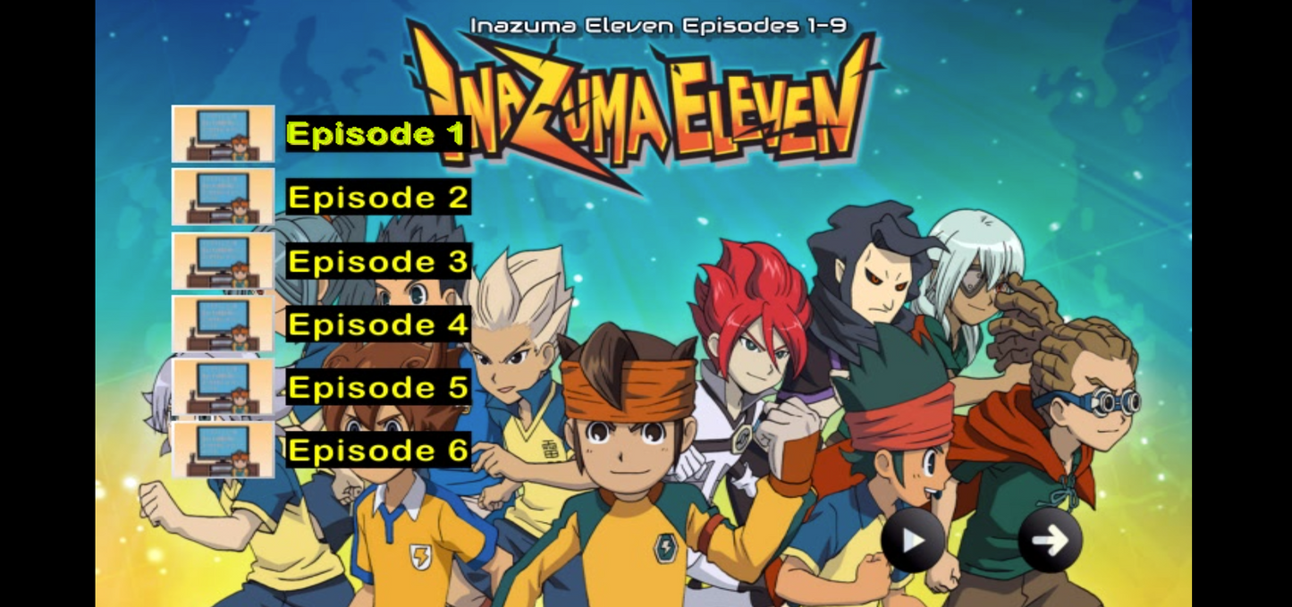 Inazuma Eleven Complete Series Seasons 1,2,3 DVD Set