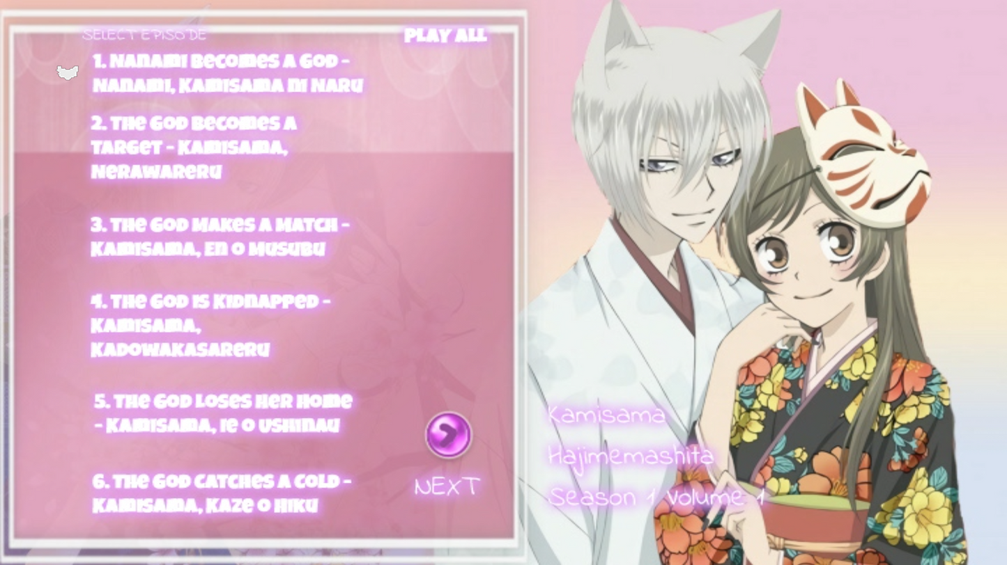 Kamisama Kiss Complete Series & OVA Subbed DVD