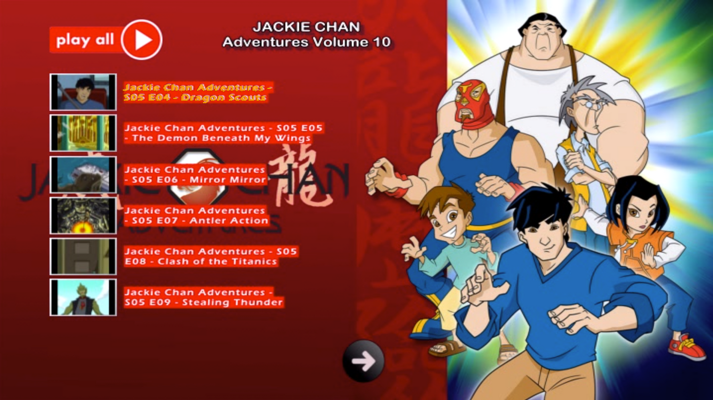 Jackie Chan Adventures Complete Series DVD Set