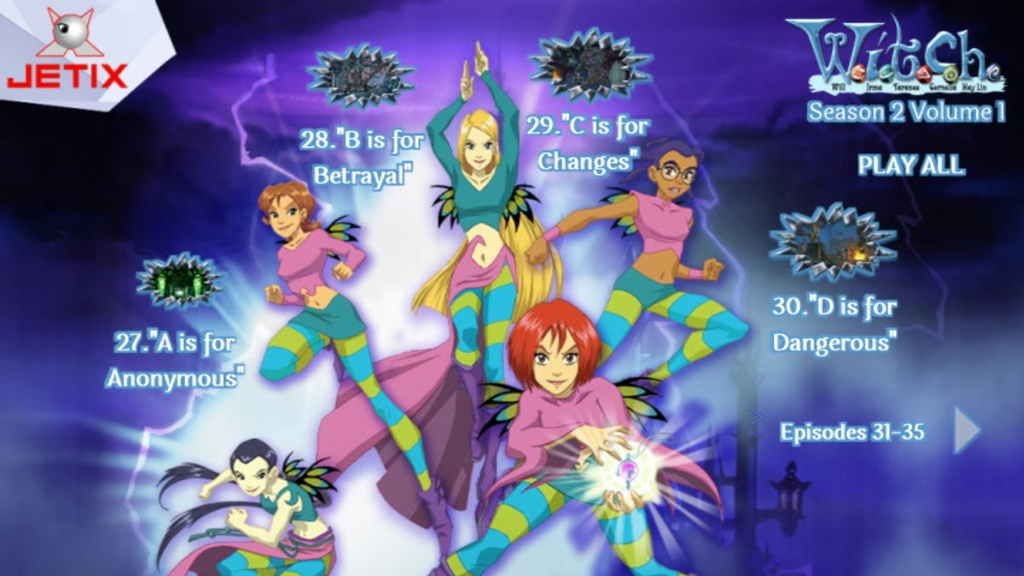W.I.T.C.H. Animated Series Complete DVD Set - RetroAnimation 