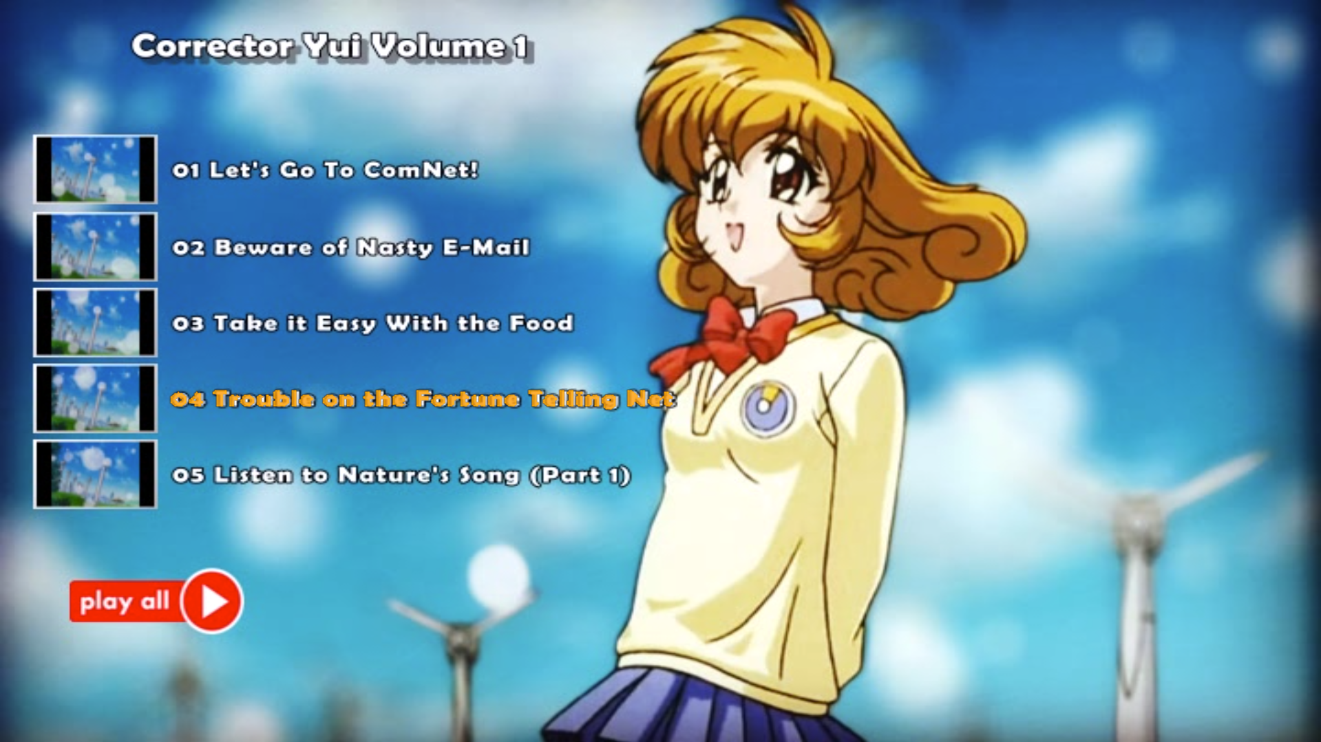 Corrector Yui Complete Series DVD - RetroAnimation 