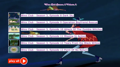 Winx Club Seasons 1-4 Complete Series DVD Set