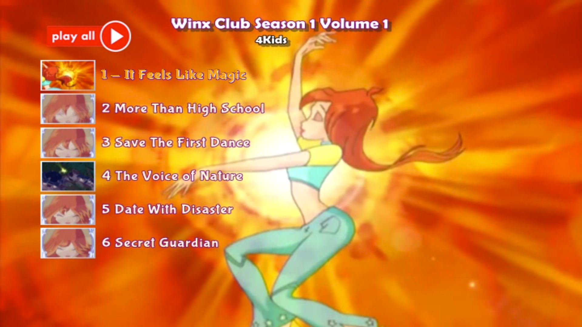 Winx Club Complete Seasons 1,2,3,4 DVD Box - RetroAnimation 