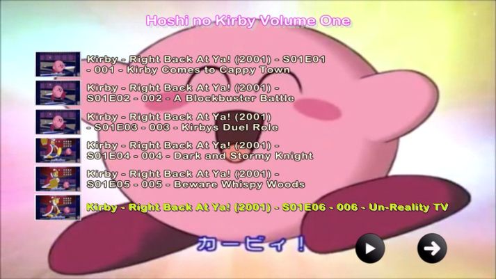 Hoshi no Kirby (Kirby of the Stars) Complete Subbed Series DVD