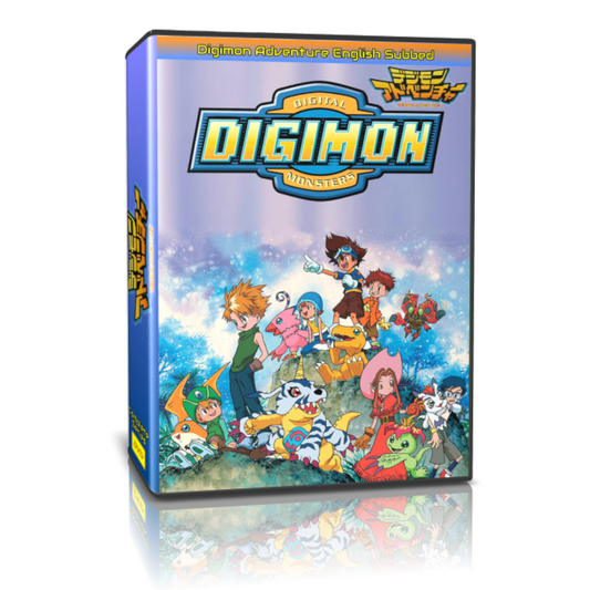 Digimon English Subtitled DVD Seasons 1-4
