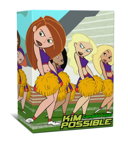 Kim Possible The Complete Series & Movies DVD - RetroAnimation 