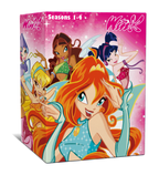 Winx Club Complete Series 1,2,3,4 DVD Box