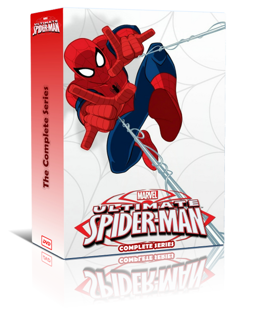 Ultimate Spider-Man Seasons 1-4 Complete Series DVD – RetroAnimation