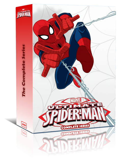 Ultimate Spider-Man Seasons 1 2 3 4 Complete Series DVD - RetroAnimation 