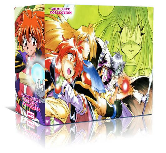 Slayers Complete Collection Anime Series & Movies DVD