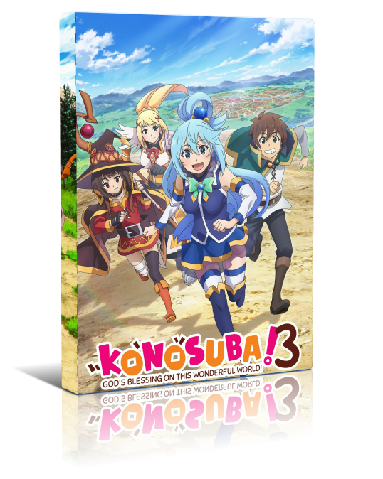 Konosuba God's Blessing on This Wonderful World S01+02+OVA+Movie DVD