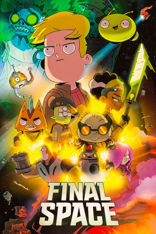 Final Space Complete Seasons 1 2 3 DVD Box Set - RetroAnimation 