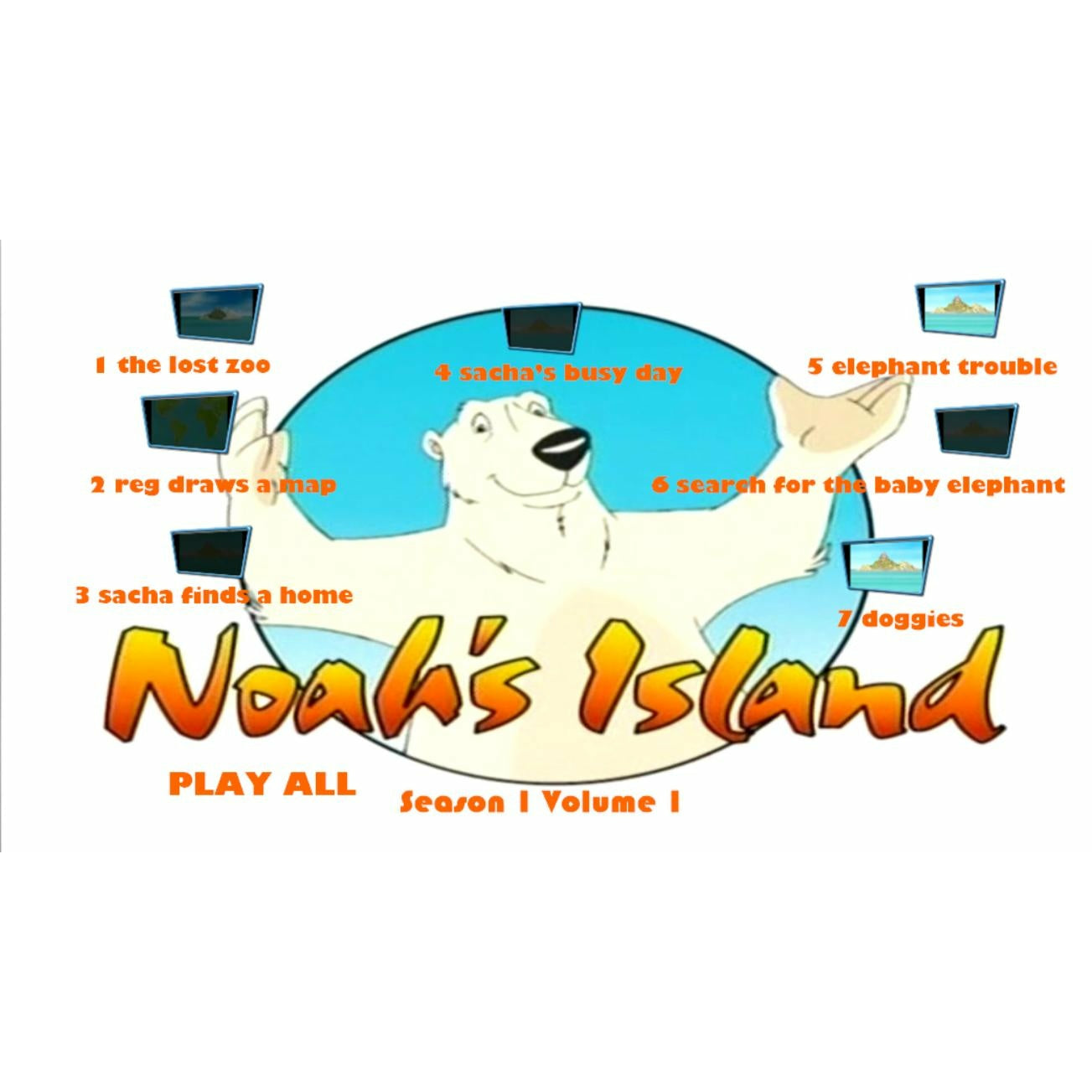 Noah's Island (1997–1999) Complete Series (6 DVD Box Set)