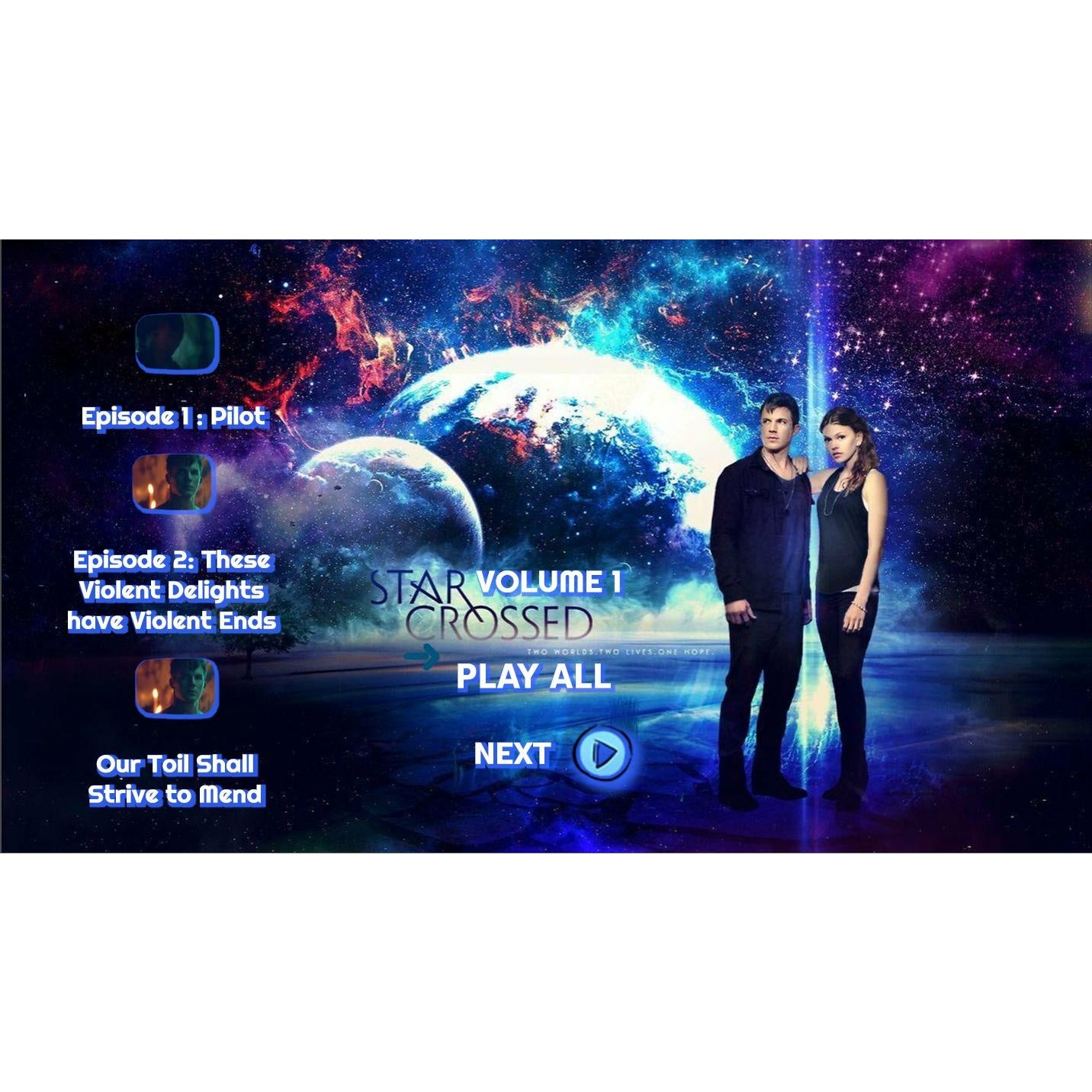 Star-Crossed 2014 Complete 1-13 TV Series (3 DVD Box Set)