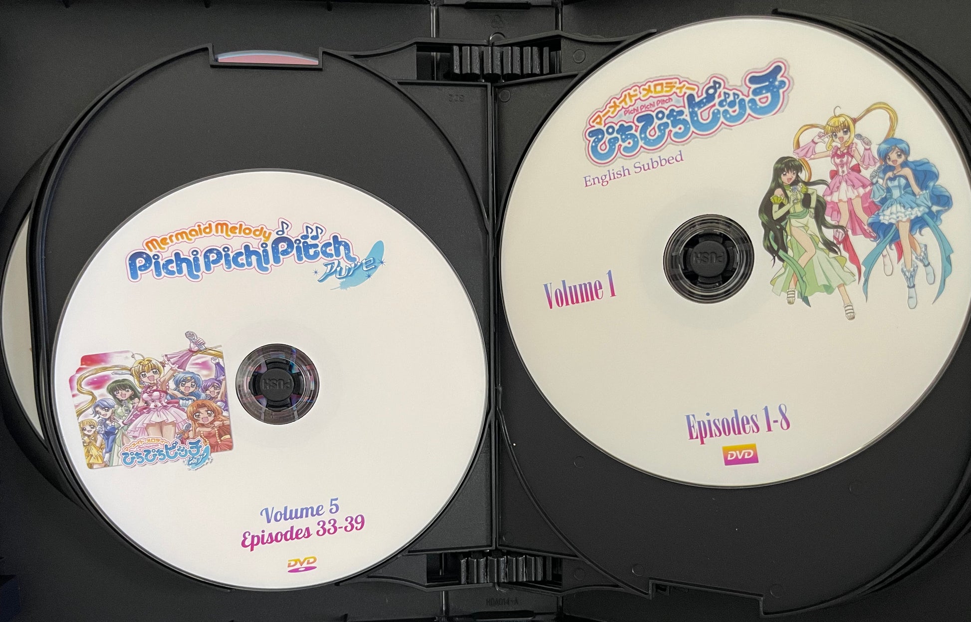 Mermaid Melody Pichi Pichi Pitch + Pure English Subbed DVD Set - RetroAnimation 