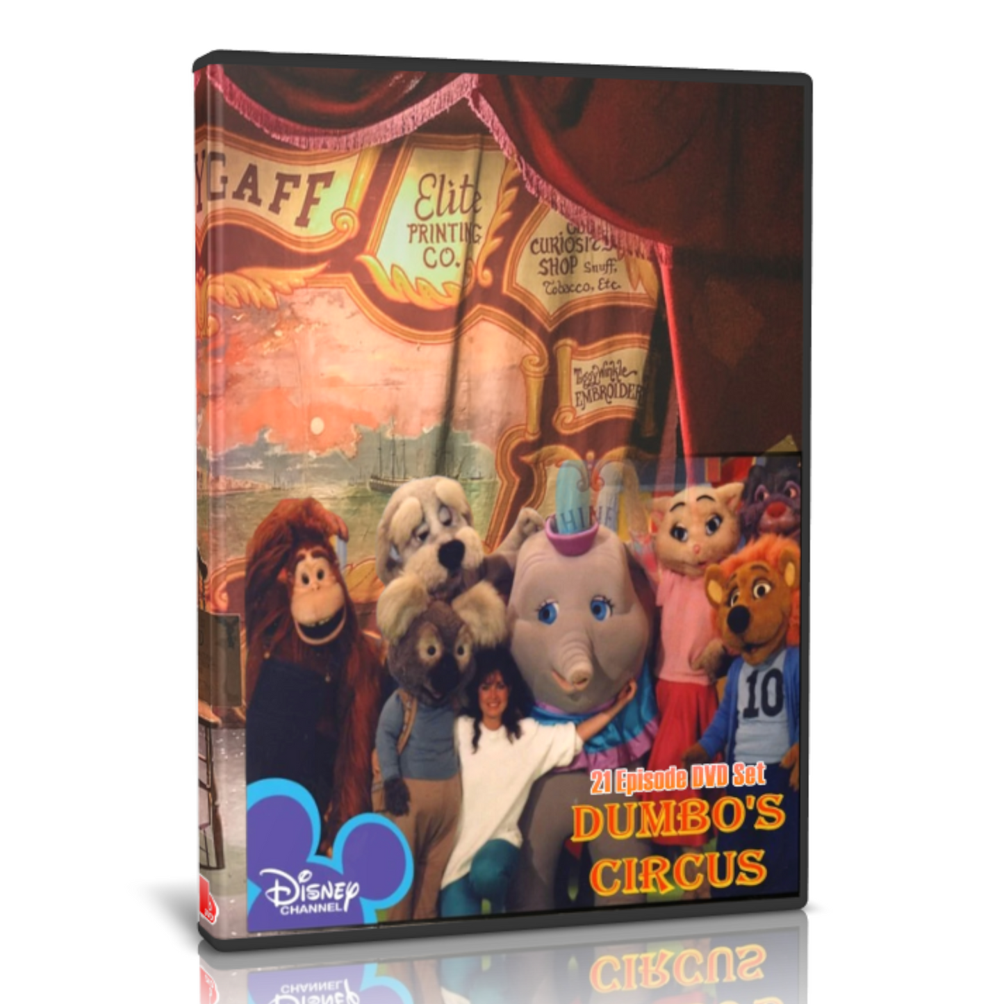 Dumbo's Circus -  21 Episode Series Collection DVD Set - RetroAnimation 