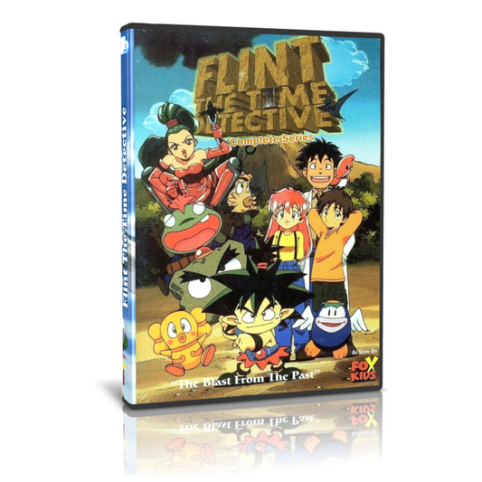 Flint The Time Detective Complete English Dub DVD Set - RetroAnimation 