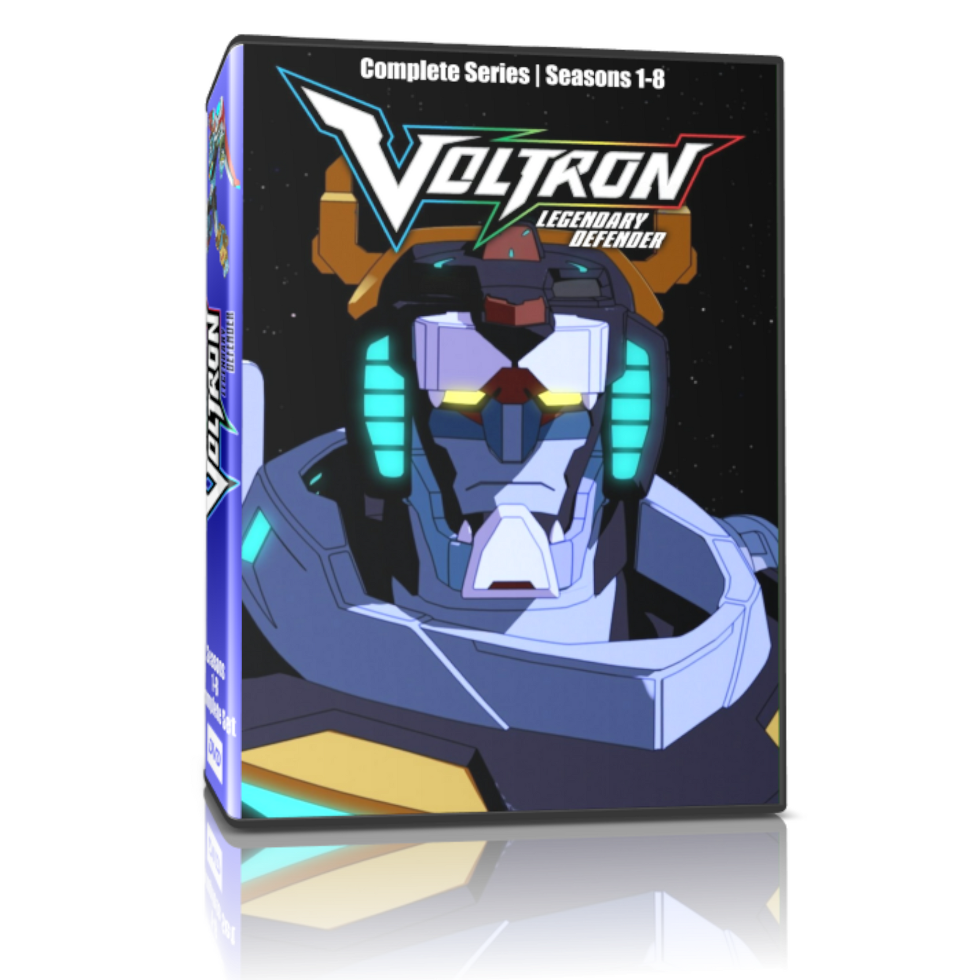 VOLTRON Legendary Defender Seasons 1,2,3,4,5,6,7,8 Complete Series DVD - RetroAnimation 