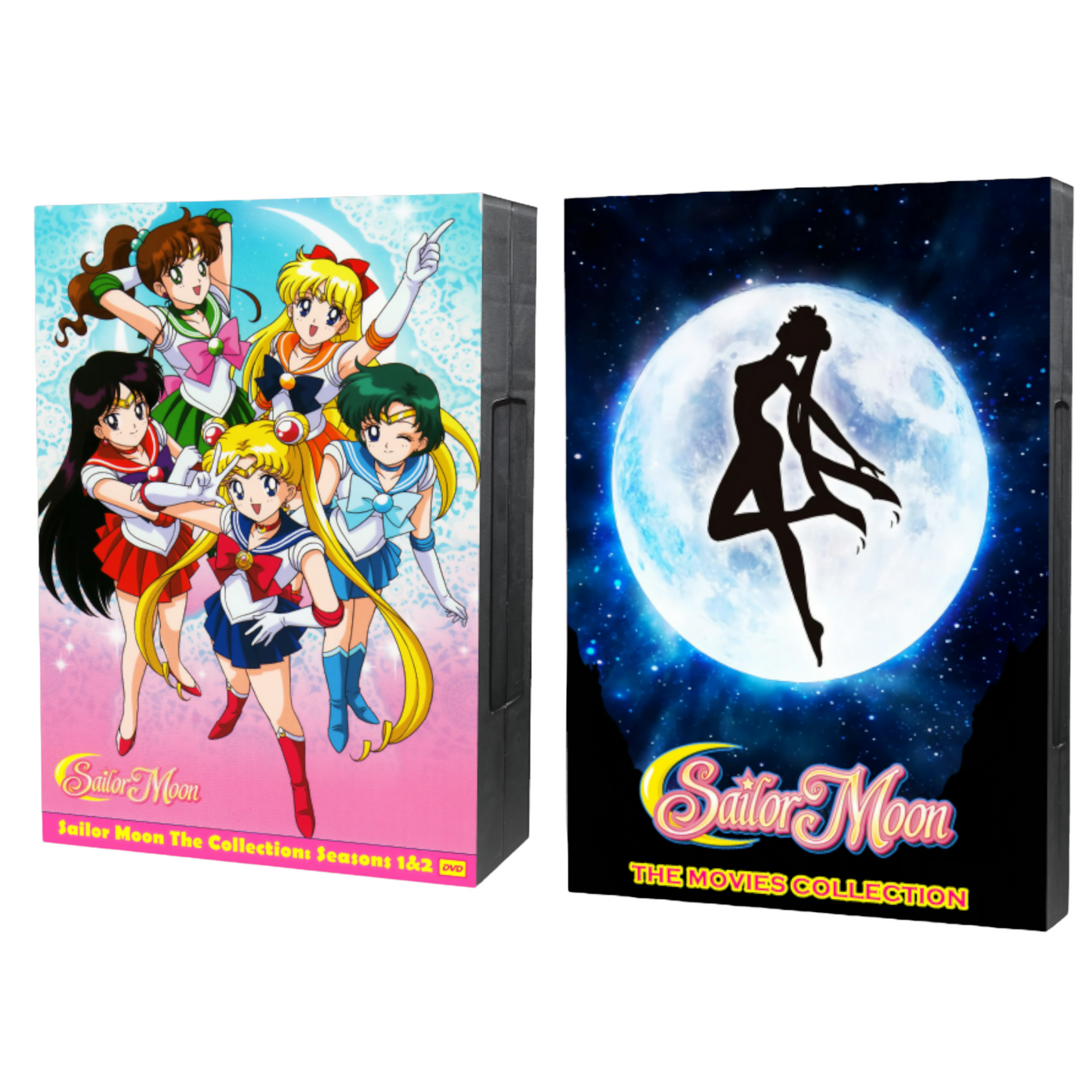 Sailor Moon DVD English (DiC dub) + 3 Movies Box Sets - RetroAnimation 