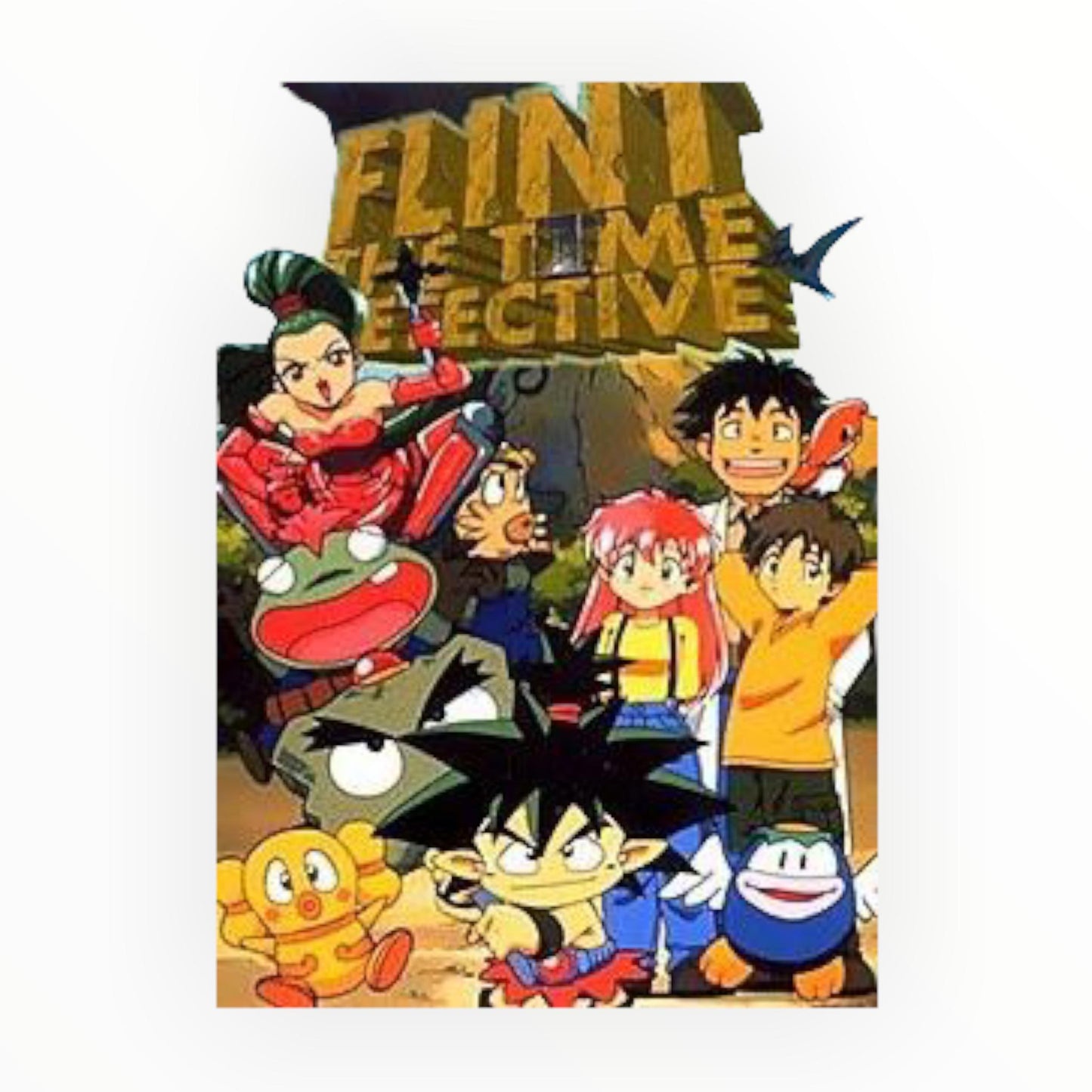 Flint The Time Detective Complete English Dub (4 DVD Box Set)