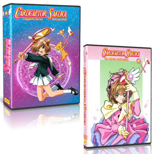 Cardcaptor Sakura Nelvana Dub Complete Series DVD Set - RetroAnimation 