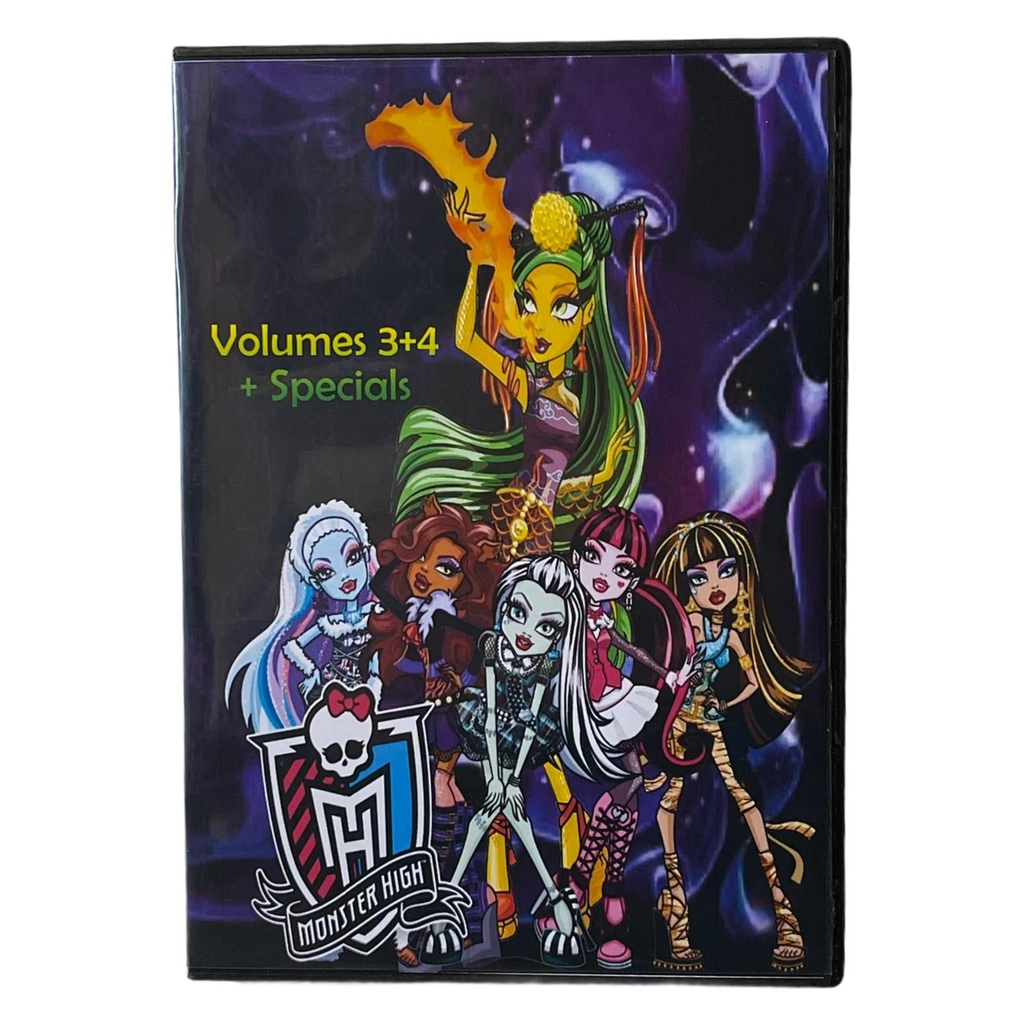 Monster High Volumes 3&4 (86 webisodes) 3 DVD Box Set