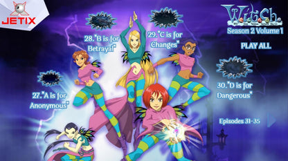 W.I.T.C.H. Animated Series Complete Series (6 DVD Box Set)